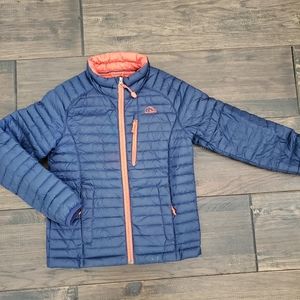 LL Bean size 8 down, light, warm, cozy jacket